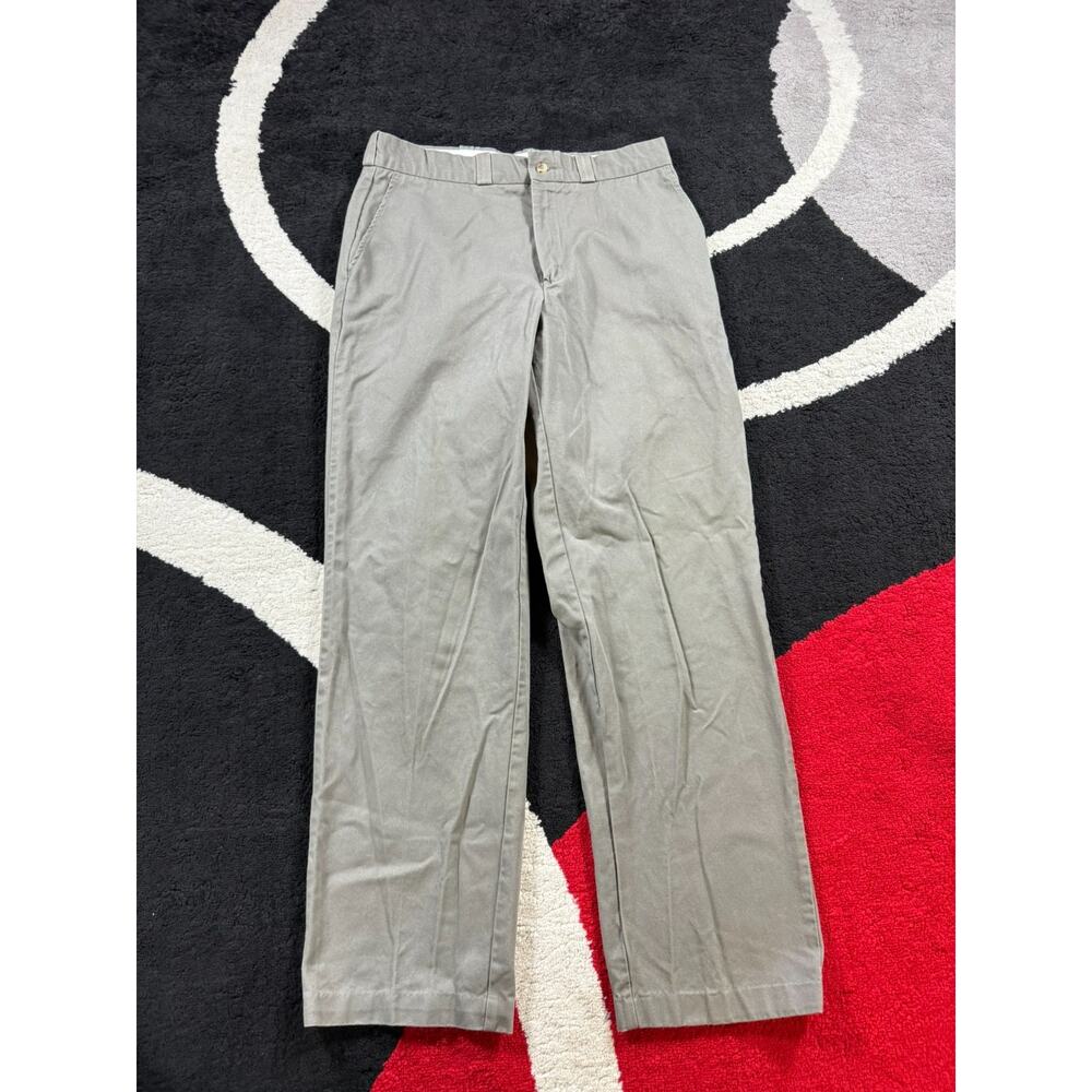 Vintage Duck Head Pants Men 34x32 Light Gray Stone Chino 90s Cotton Causal Golf